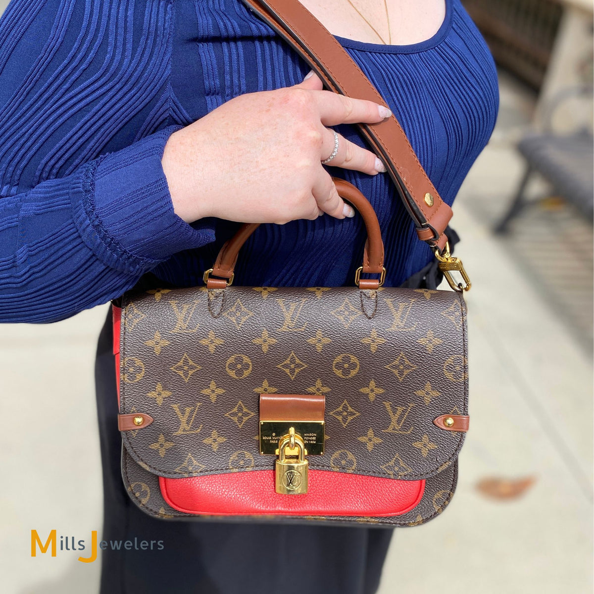 Louis Vuitton Monogram Vaugirard Coquelicot Crossbody Shoulder Bag – Mills  Jewelers & Loan