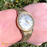 Vintage 33mm Omega Seamaster Automatic 14K Gold Filled Mens Watch