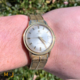 Vintage 33mm Omega Seamaster Automatic 14K Gold Filled Mens Watch