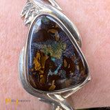 Idaho Opal & Gem Corp Sterling Silver 925 Boulder Opal Cuff Bracelet