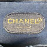 Chanel Vintage Black Quilted Leather Backpack