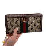 Gucci Ophidia GG Supreme Zip Around Wallet