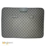 Gucci Porter Cabin Plus Trolley Grey GG Supreme Rolling Suitcase