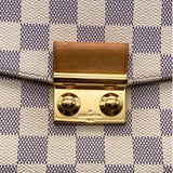 Louis Vuitton Croisette Damier Azur Crossbody Shoulder Bag