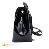 Louis Vuitton Hot Springs Backpack Black Patent Leather Monogram M55769