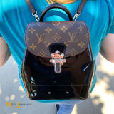 Louis Vuitton Hot Springs Backpack Black Patent Leather Monogram M55769