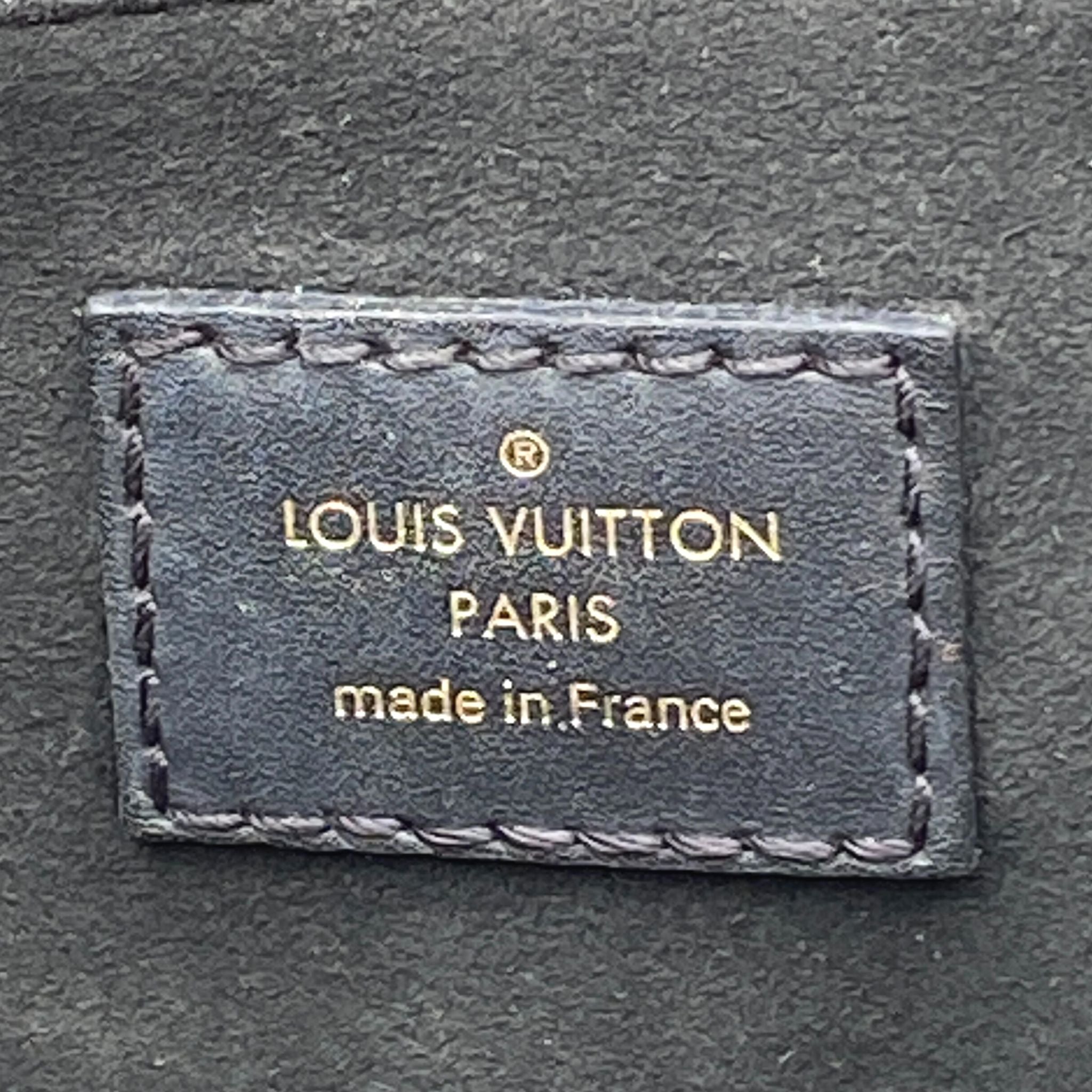 Louis Vuitton OnTheGo Tote Bicolor Monogram Empreinte Giant PM Black 2276541