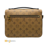 Louis Vuitton Pochette Metis MM Monogram Reverse Crossbody Shoulder Bag M44876