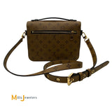 Louis Vuitton Pochette Metis MM Monogram Reverse Crossbody Shoulder Bag M44876