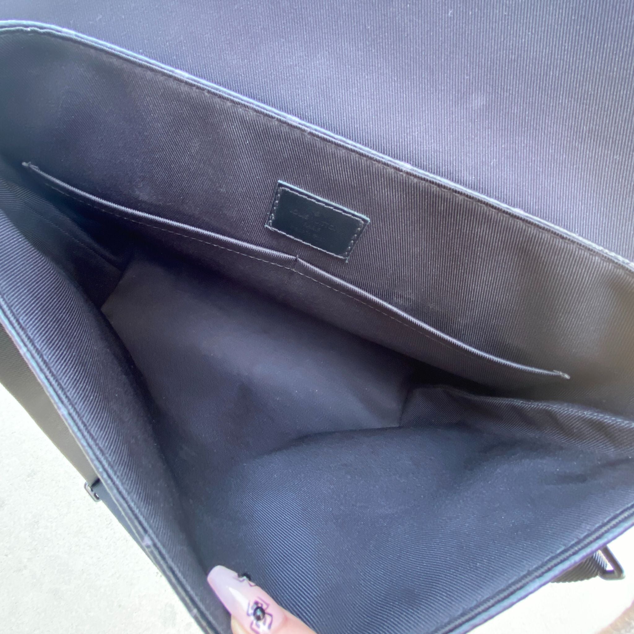 Louiss Vuitton Bag LV Saumur Messenger Monogram Eclipse With Dust Bag  (Embossed Black - 421) (J1668) - KDB Deals