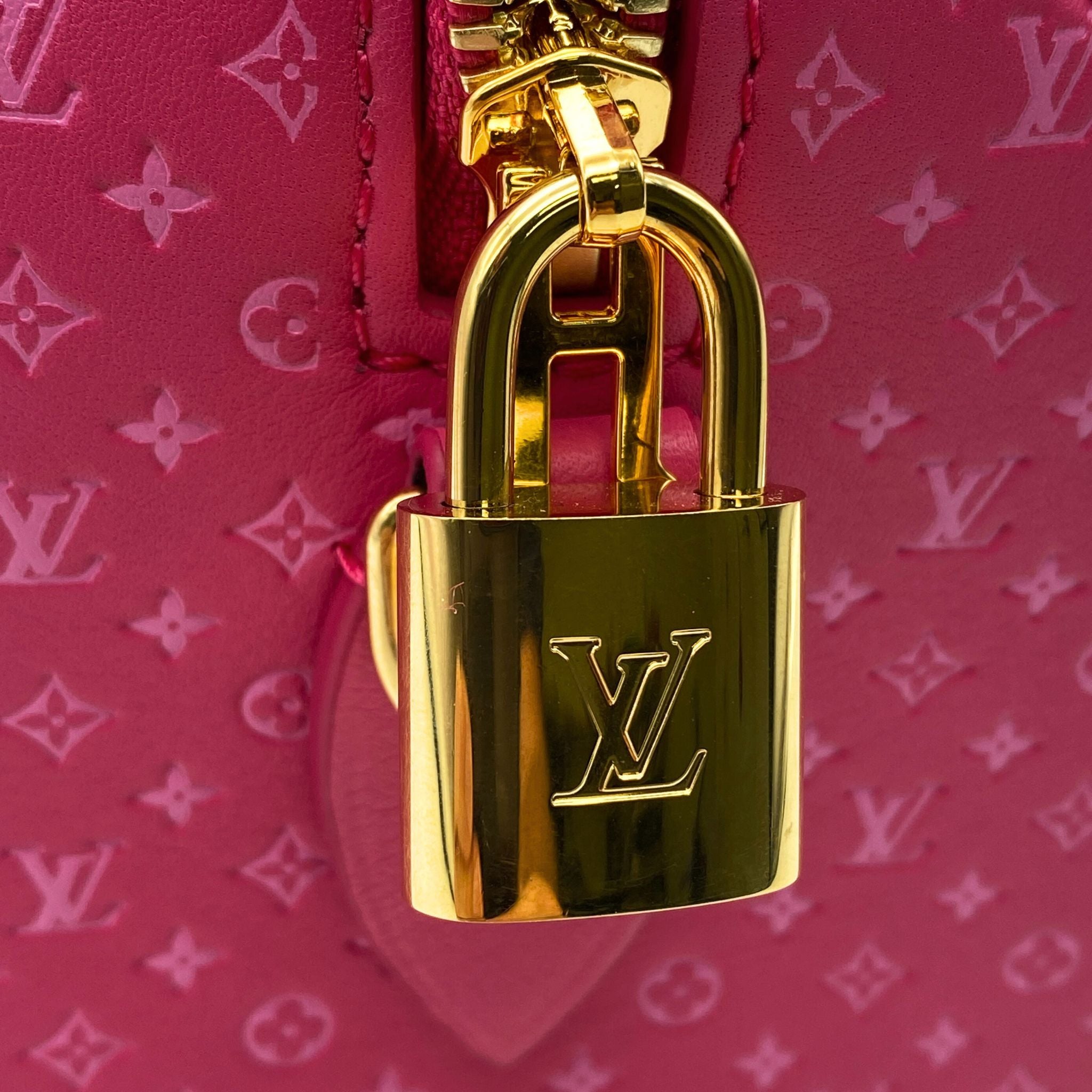 Authenticated Used Louis Vuitton LOUIS VUITTON Monogram Rose