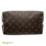 Louis Vuitton Monogram Canvas Speedy Bandouliere Match 25 Satchel