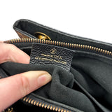 Louis Vuitton Surene MM Monogram Canvas Leather Noir Chain Shoulder Bag