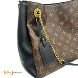 Louis Vuitton Surene MM Monogram Canvas Leather Noir Chain Shoulder Bag