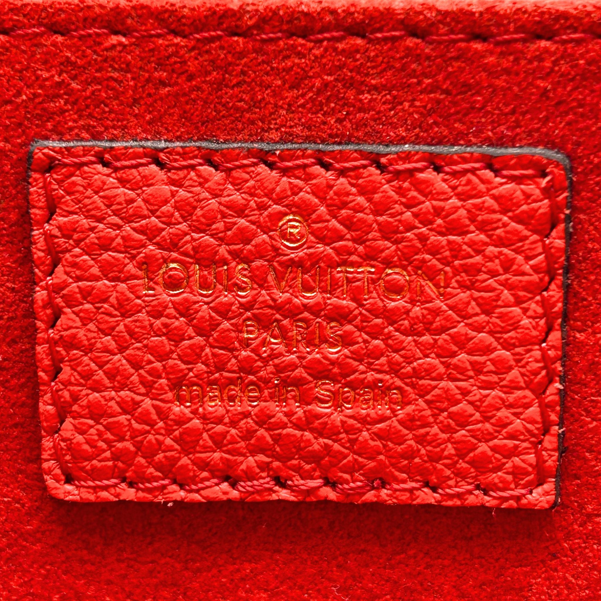 Louis Vuitton Monogram Vaugirard Coquelicot