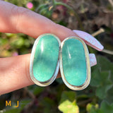 Marie Jackson Navajo Turquoise Sterling Silver 925 Post Earrings