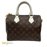 Louis Vuitton Monogram Canvas Speedy Bandouliere Match 25 Satchel