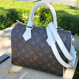 Louis Vuitton Monogram Canvas Speedy Bandouliere Match 25 Satchel