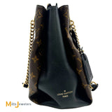 Louis Vuitton Surene MM Monogram Canvas Leather Noir Chain Shoulder Bag