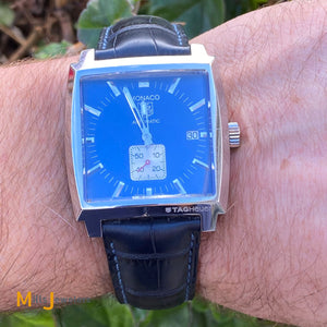 Tag Heuer Monaco Calibre 6 WW2111 Blue Dial Automatic Men s Luxury