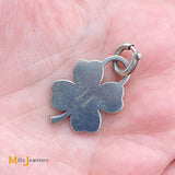 Tiffany & Co. Sterling Silver 925 Four Leaf Clover Charm/Pendant (Retired)