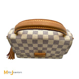 Louis Vuitton Croisette Damier Azur Crossbody Shoulder Bag