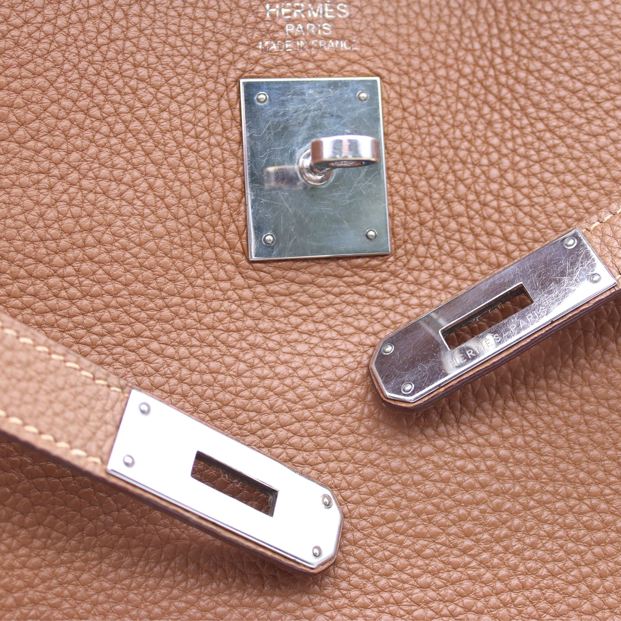 Hermès Hermes Kelly Retourne 32 - Brown Handle Bags, Handbags - HER389494