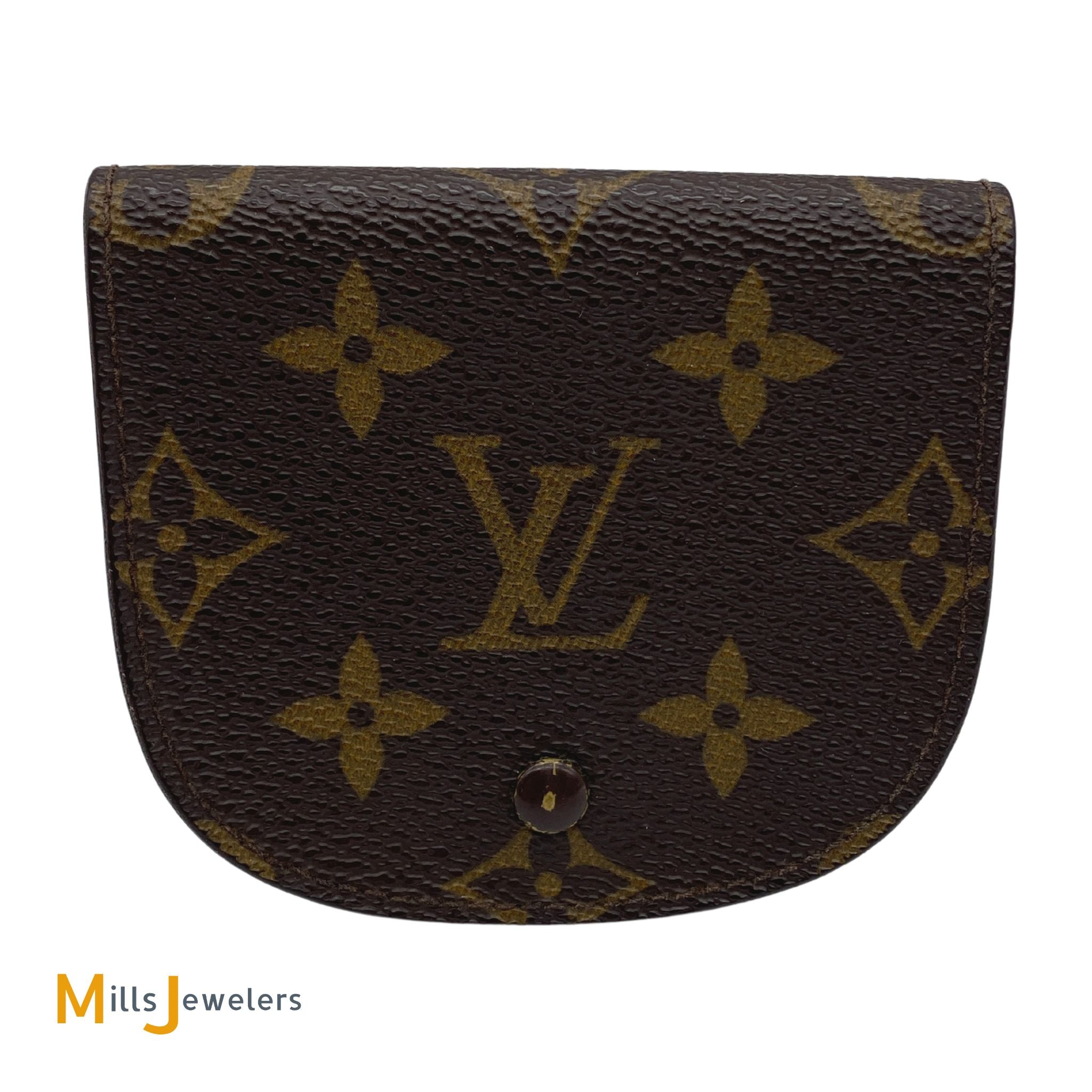 Louis Vuitton Porte Monnaie Gousset Coin Purse Wallet – Mills Jewelers &  Loan