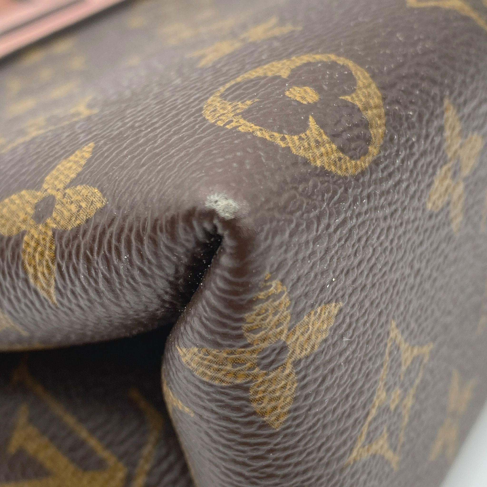 Louis Vuitton Locky Monogram BB Rose Poudre in Coated Canvas