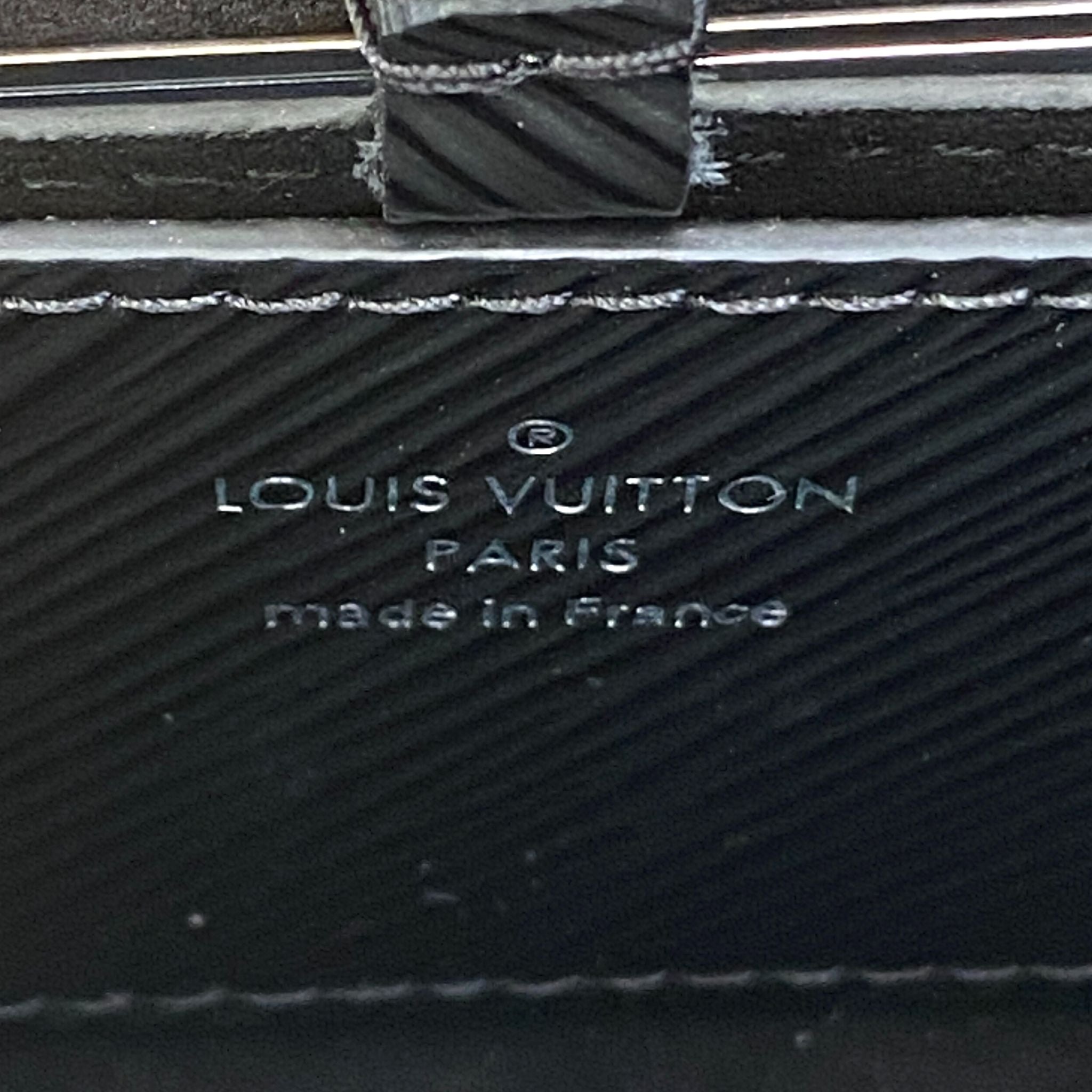Louis Vuitton Twist PM 23cm Epi Canvas Spring Summer Collection M54805 Black