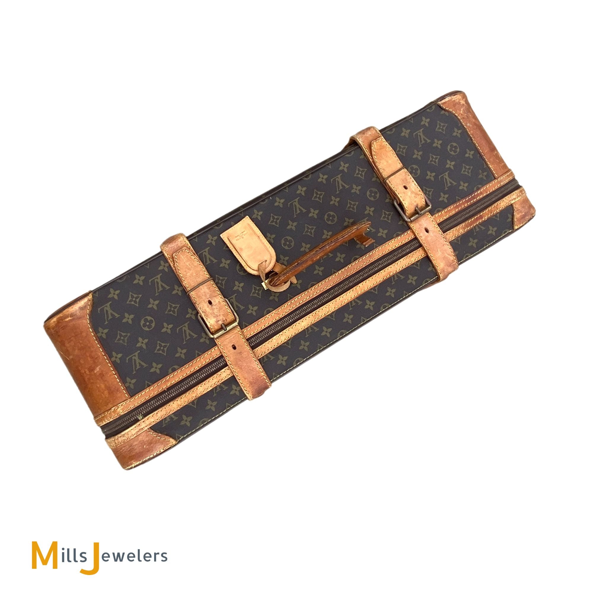 Louis Vuitton Stratos Jumbo Monogram Vintage X-Large Suitcase – Mills  Jewelers & Loan