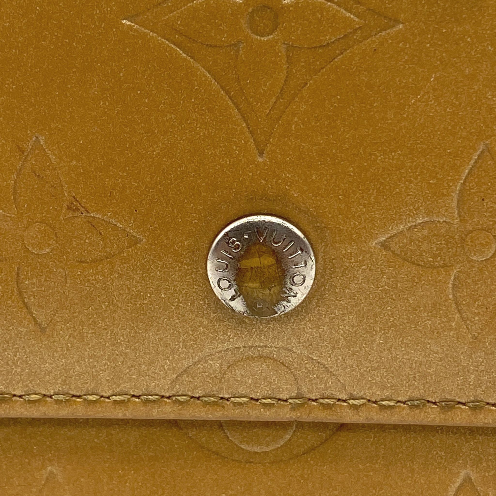 Authentic Vintage Louis Vuitton Mat Purple Porte Tresor International Wallet